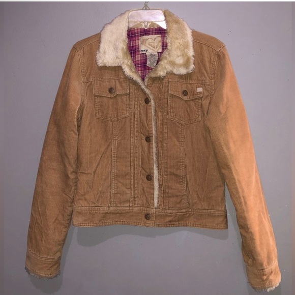Vintage Y2K ROXY Corduroy Jacket - Picture 1 of 10